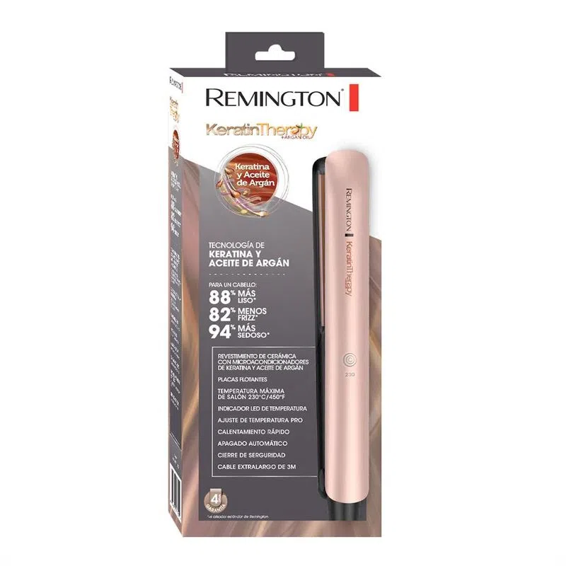 PLANCHA PARA CABELLO REMINGTON KERATINA S8599