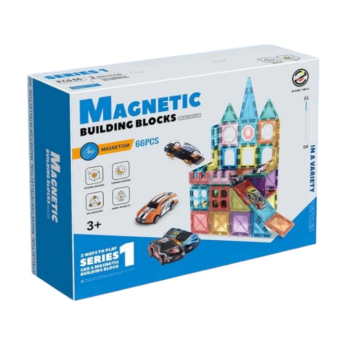 Set de bloques de construcción magneticos - Building blocks