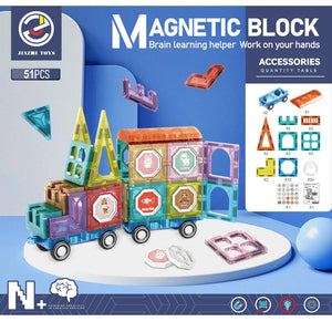 Set de bloques de construcción magneticos - Magnetic Block