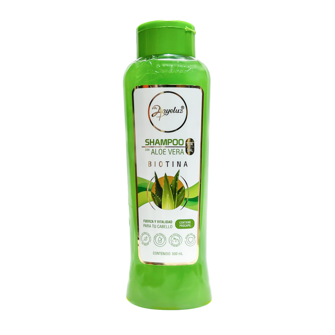 shampoo con aloe vera anyeluz
