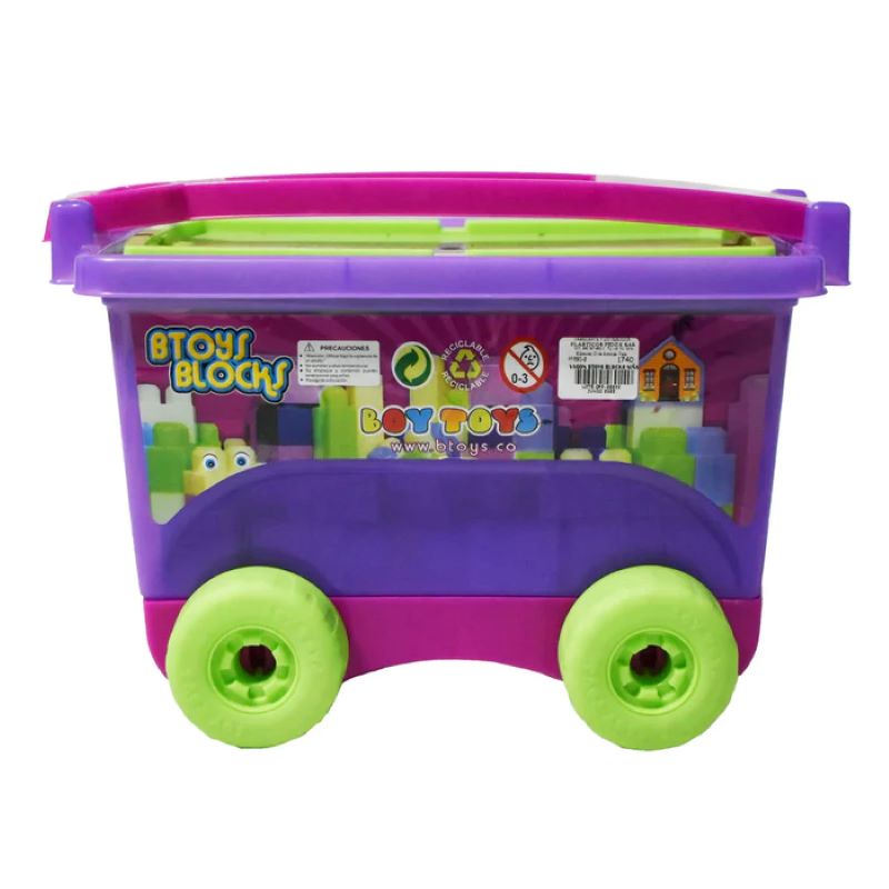 Vagon Blocks Niña Marca Boy Toys Pf890-2