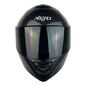 XR-701 XECURO FIBRA DE CARBON  NEGRO BRILLO