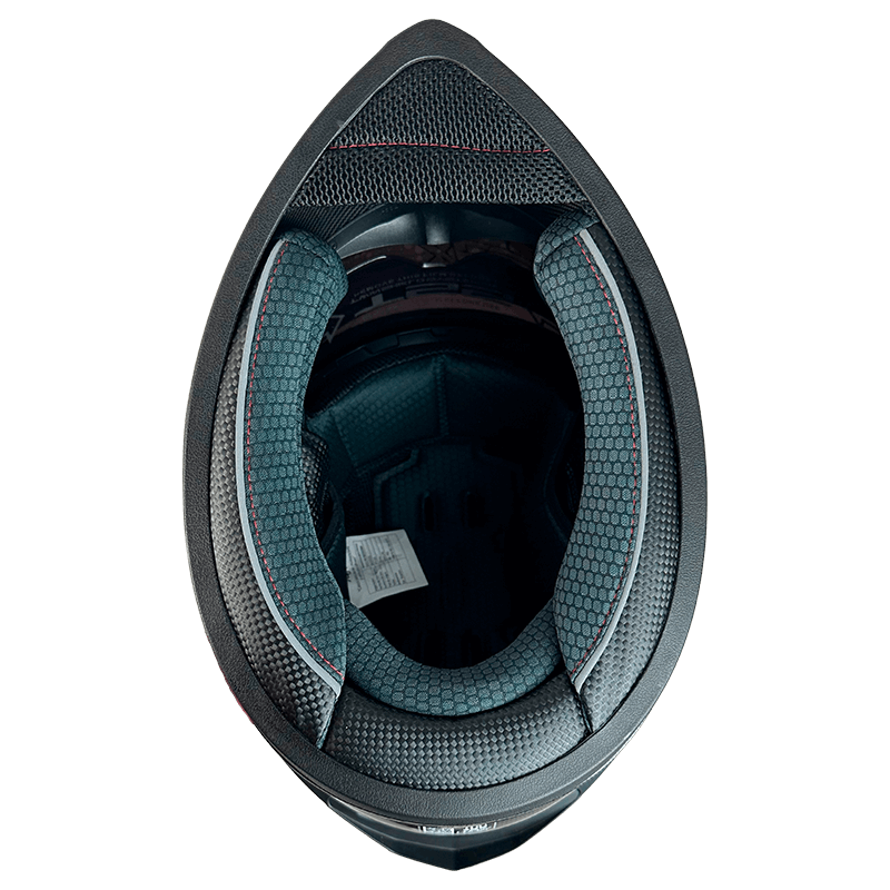 CASCO XECURO FIBRA DE CARBON NEGRO MATE XR-701