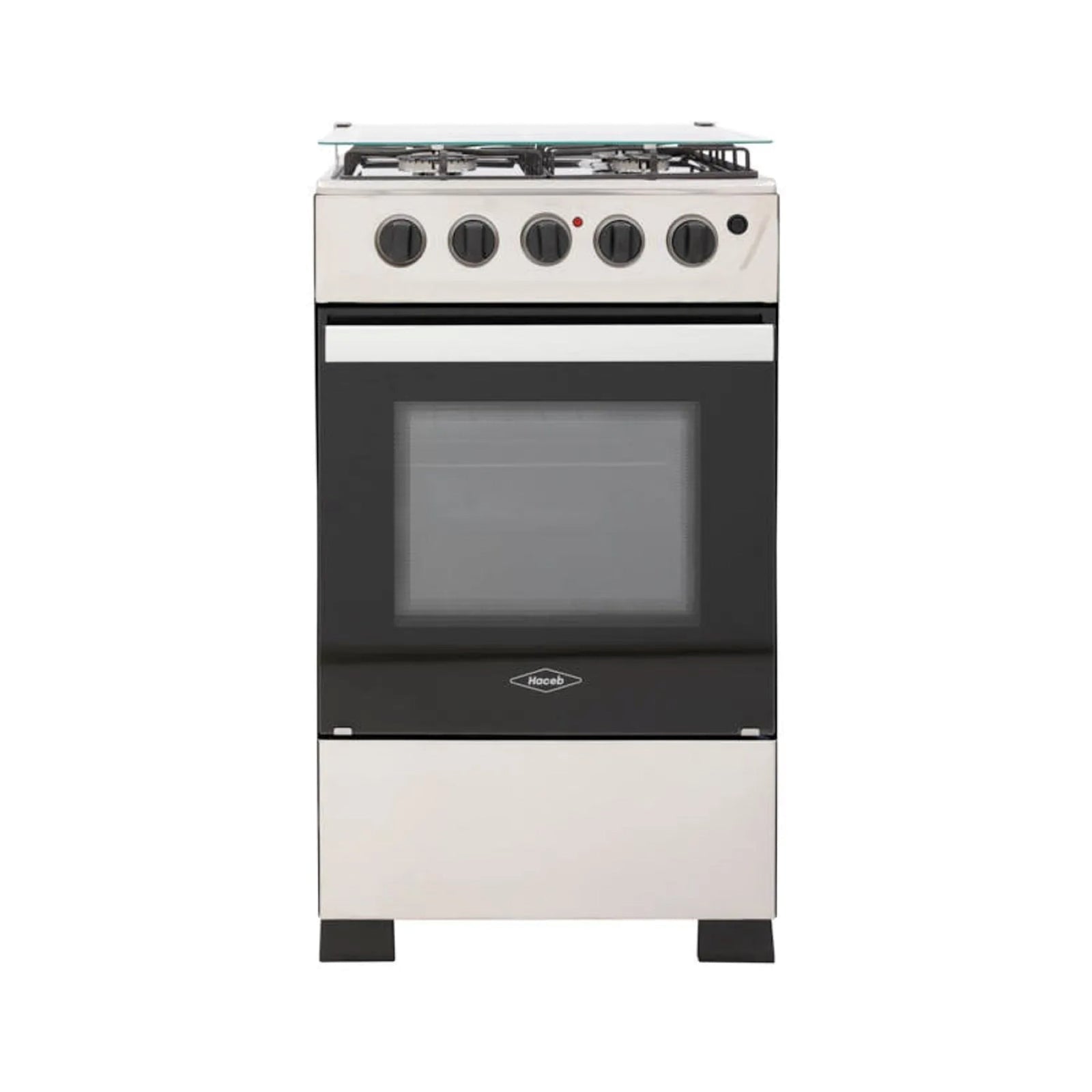 Estufa Romero Platina Haceb 50 cms Gas Natural Inox