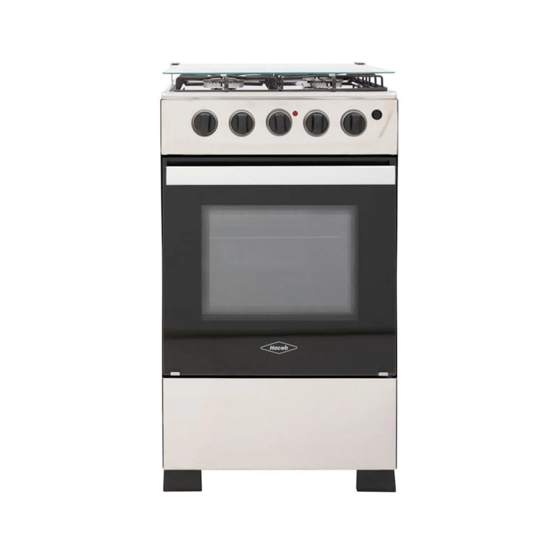 Estufa Romero Platina Haceb 50 cms Gas Natural Inox