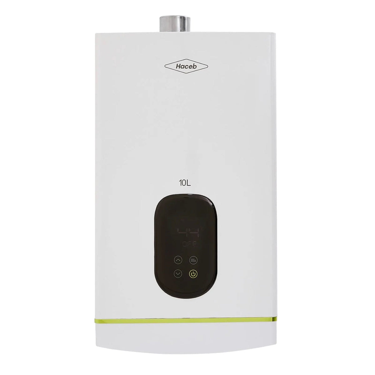 Calentador de agua Haceb de paso a gas natural tiro forzado modulante Coral 10 litros