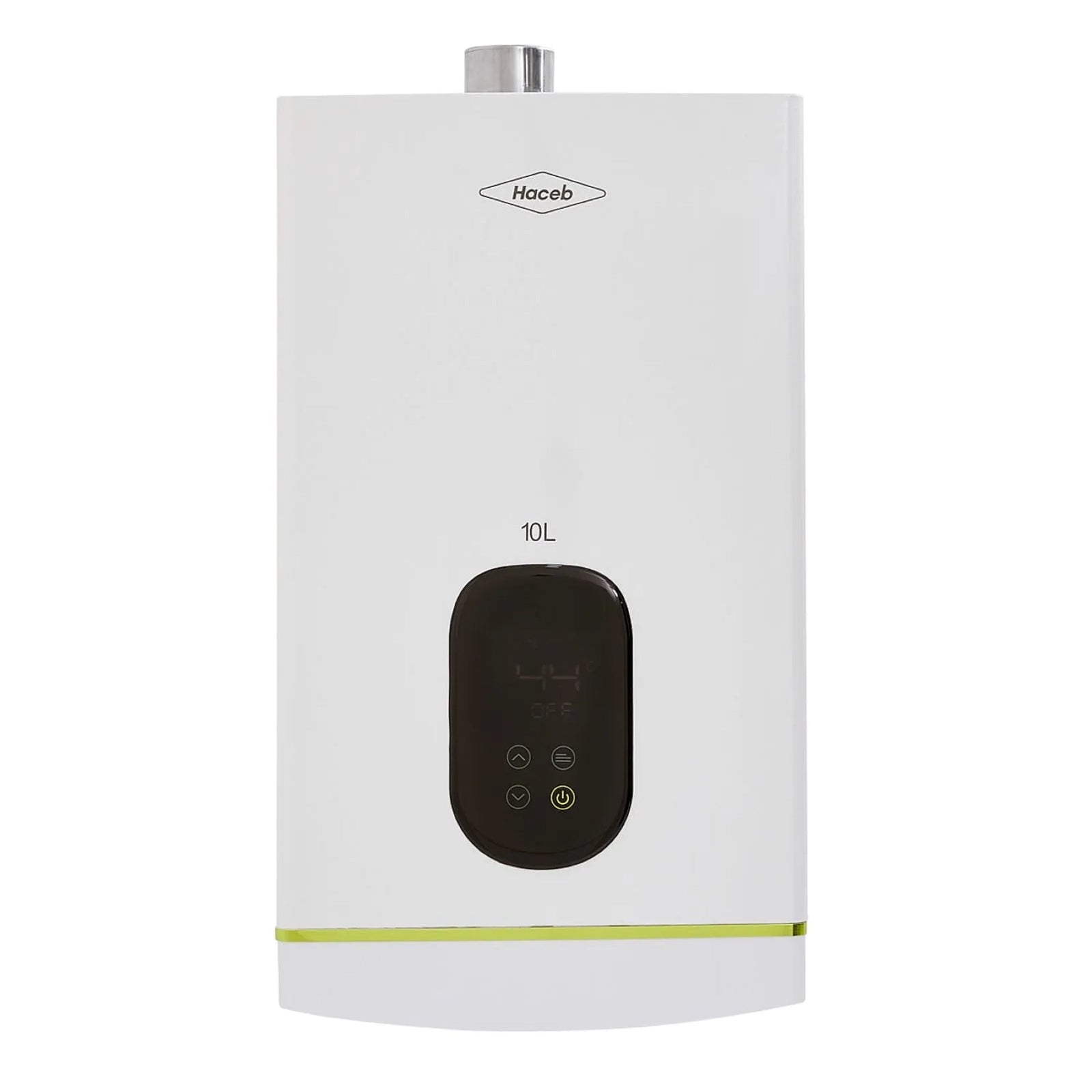 Calentador de agua Haceb de paso a gas natural tiro forzado modulante Coral 10 litros