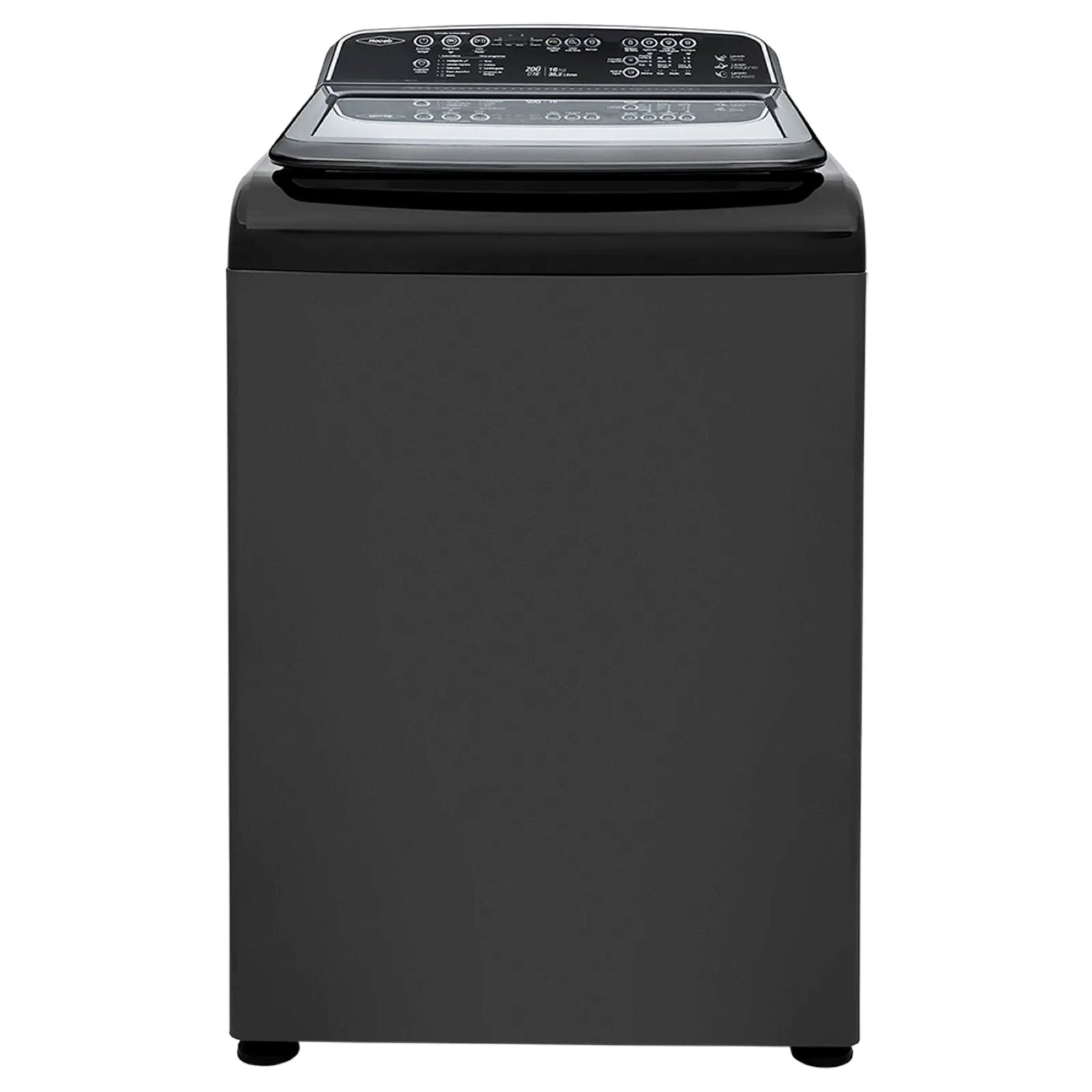 Lavadora ZOÜ 16 Kilogramos Haceb digital Negra