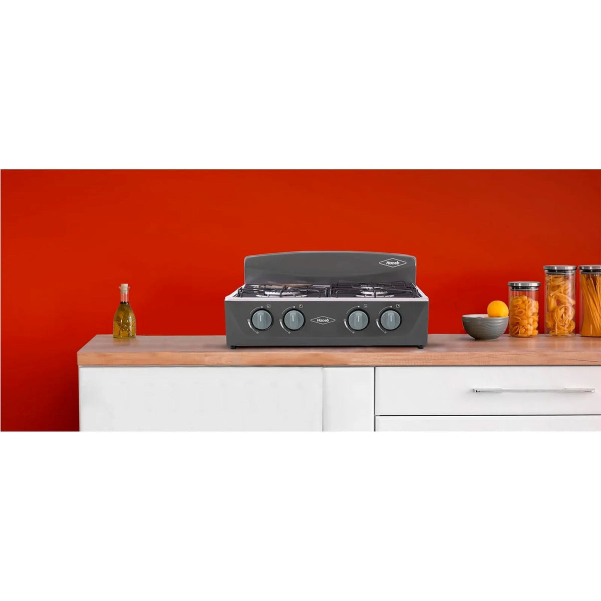 Estufa De Mesa Avellana Torre Mixta 3x1 Gas Propano Plata