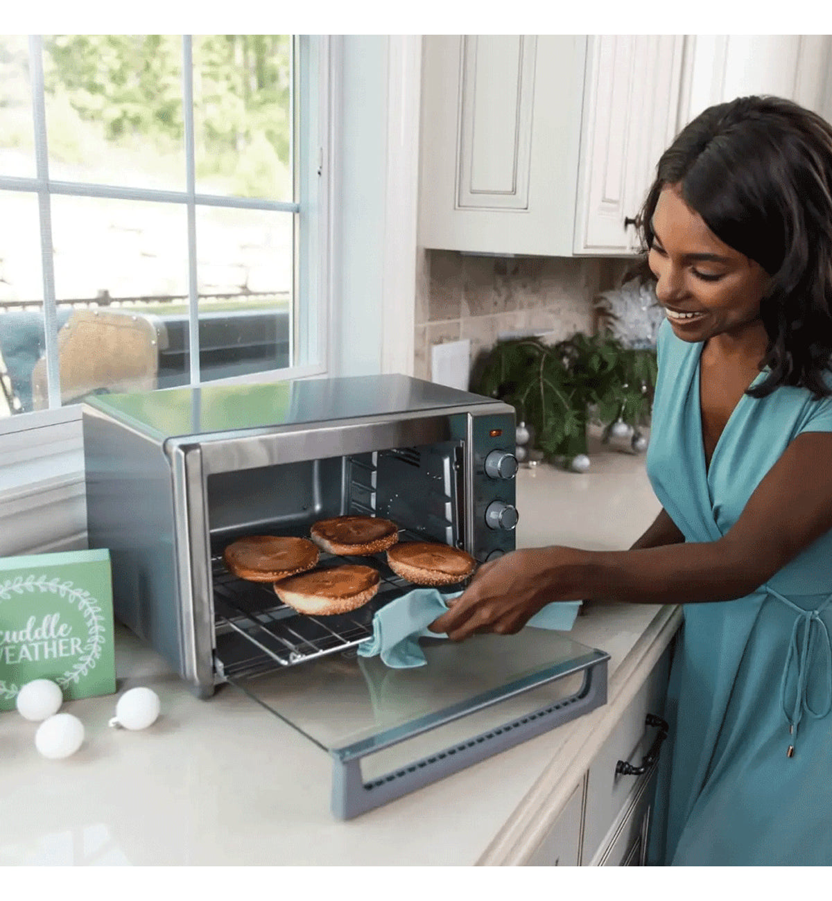 Horno Tostador BLACK+DECKER 22 Litros Gris