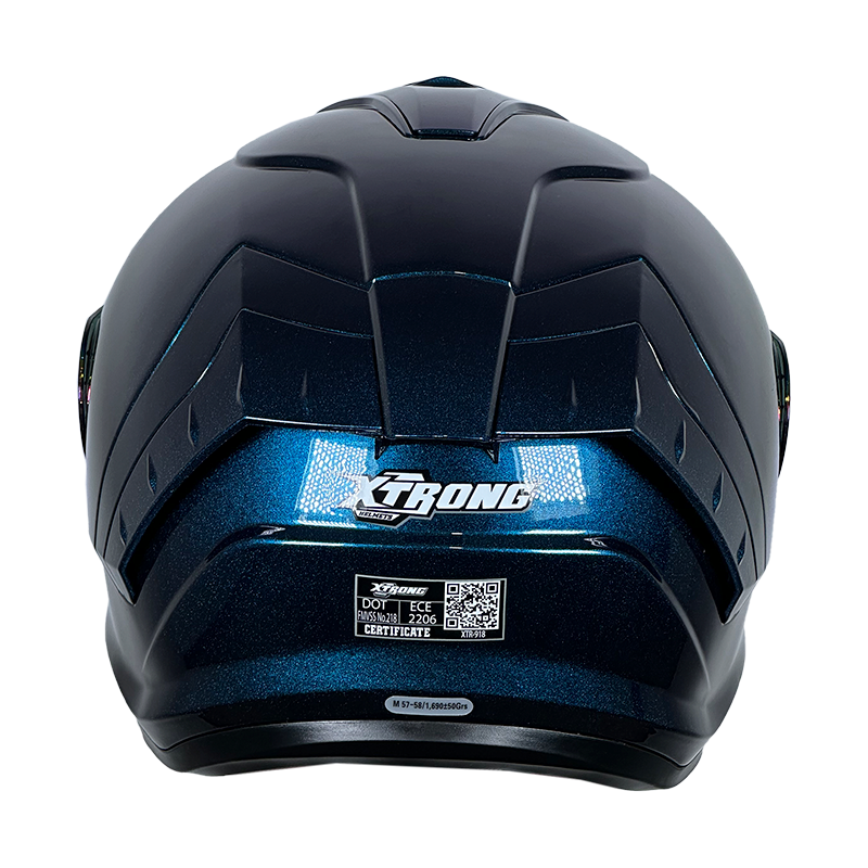 XTR-918 XTRONG FOTOCROMATICO AZUL VISOR REVO VERDE