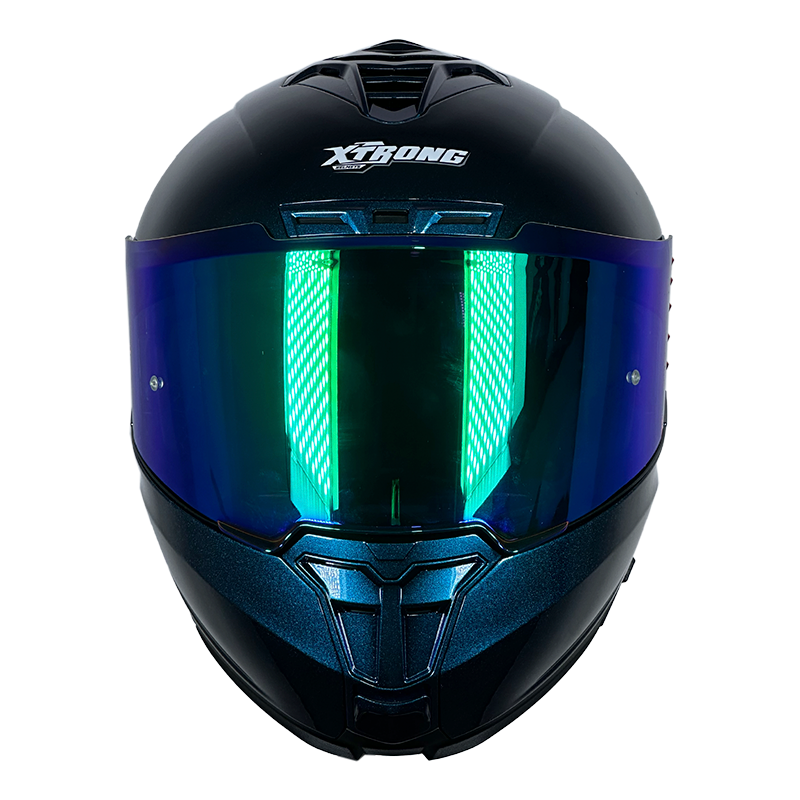 XTR-918 XTRONG FOTOCROMATICO AZUL VISOR REVO VERDE