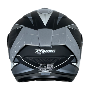 XTR-918 XTRONG  SPEARHEAD GRIS MATE VISOR COLOR