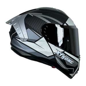XTR-918 XTRONG  SPEARHEAD GRIS MATE VISOR COLOR
