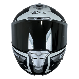 XTR-918 XTRONG  SPEARHEAD GRIS MATE VISOR COLOR