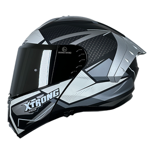 XTR-918 XTRONG  SPEARHEAD GRIS MATE VISOR COLOR