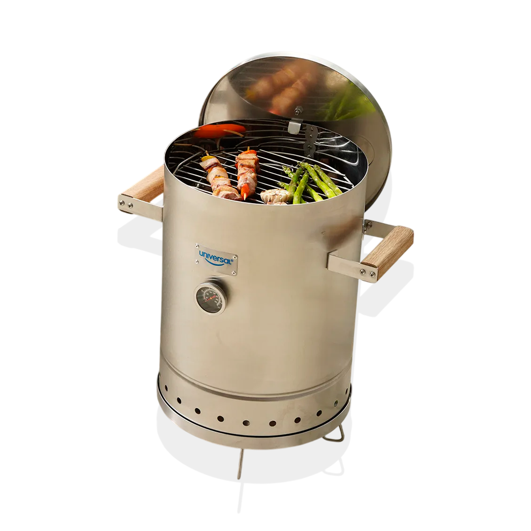 Barril Ahumador 20L+Termometro Marca Universal