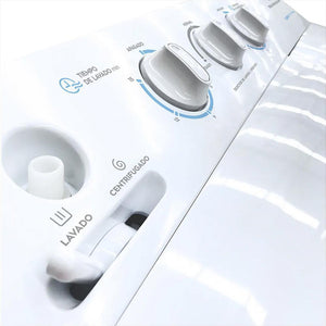 Lavadora Doble Tina 14 Kg Semiautomática White WestingHouse WWTB14M6MUWW Blanca