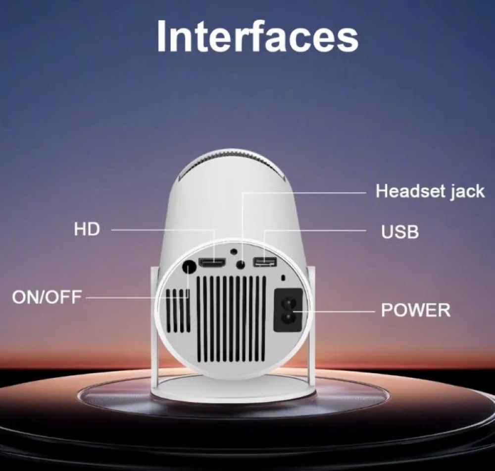 PROYECTOR LED 110V ULTRA HD FREE HIGH DYNAMIC RANGE HY300 PRO
